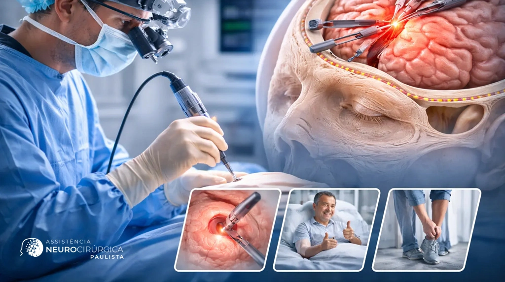 Neurocirurgia minimamente invasiva: como a tecnologia reduziu riscos e tempo de internação