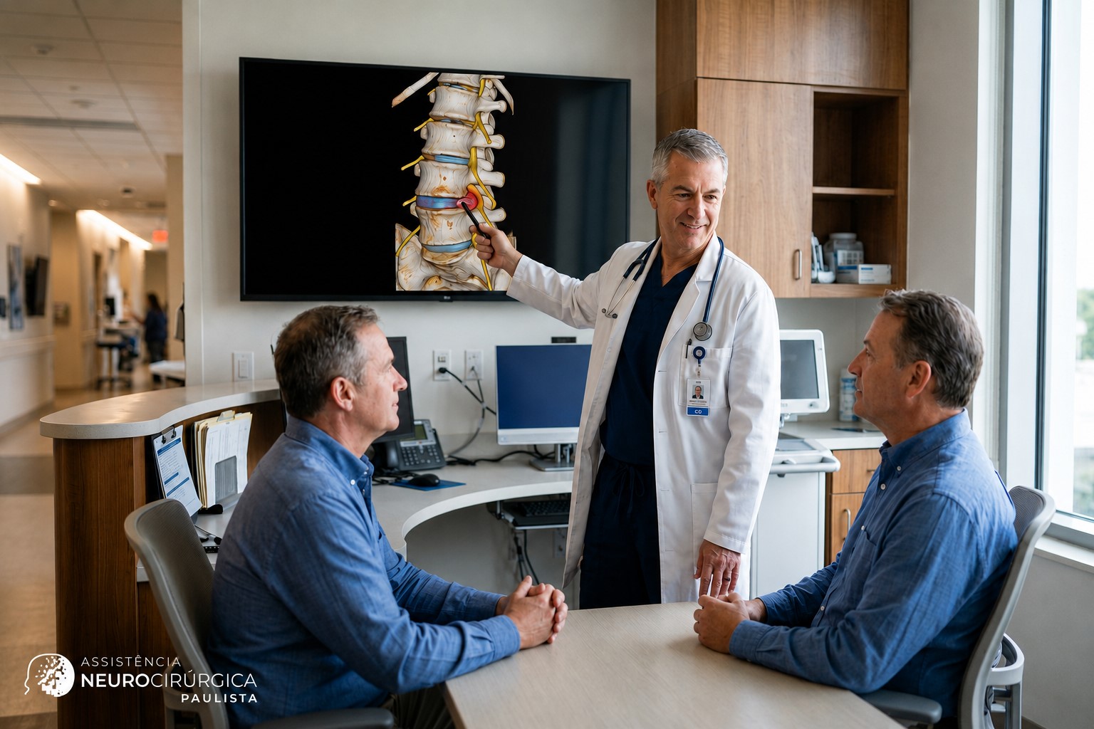 Como é a cirurgia minimamente invasiva da estenose lombar?