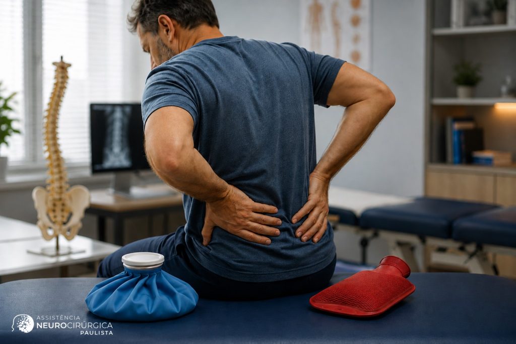Crioterapia x termoterapia: quando cada um é necessário para tratar dores na coluna?