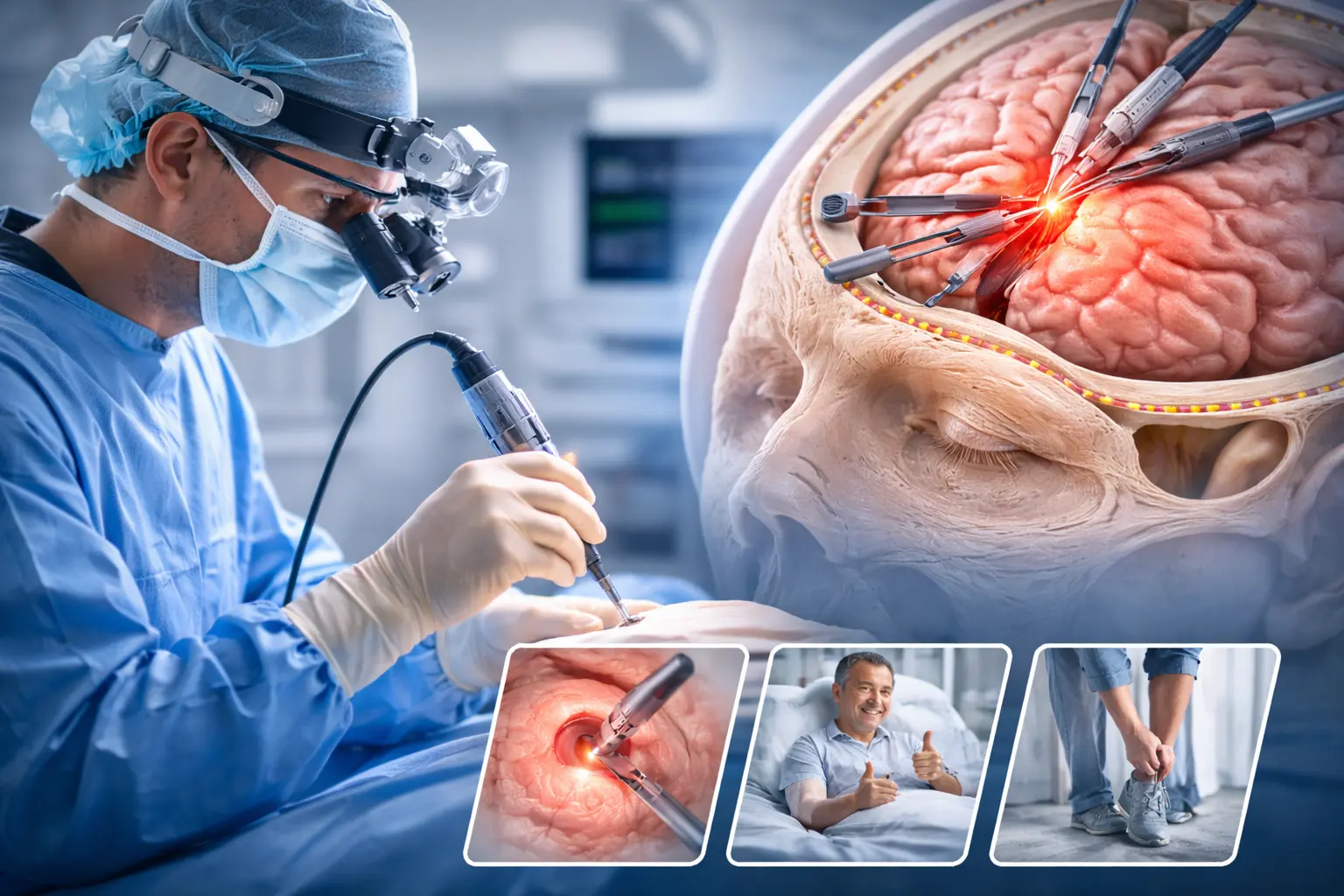 Neurocirurgia minimamente invasiva: como a tecnologia reduziu riscos e tempo de internação